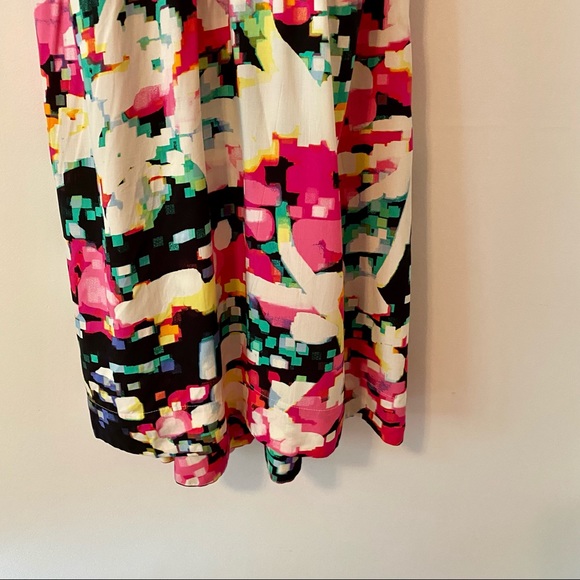 H &M floral one shoulder dress - Picture 4 of 8